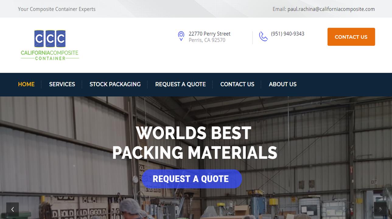 California Composite Container Corp. Cardboard Tube Manufacturers